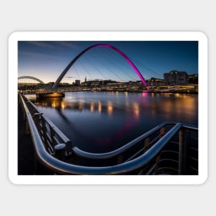 The Millennium Bridge Gateshead Sticker